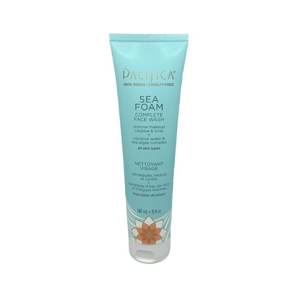 Pacifica Sea Foam Complete Face Wash - 5 fl oz / 147 ml - All Skin Types - Vegan - Picture 1 of 2